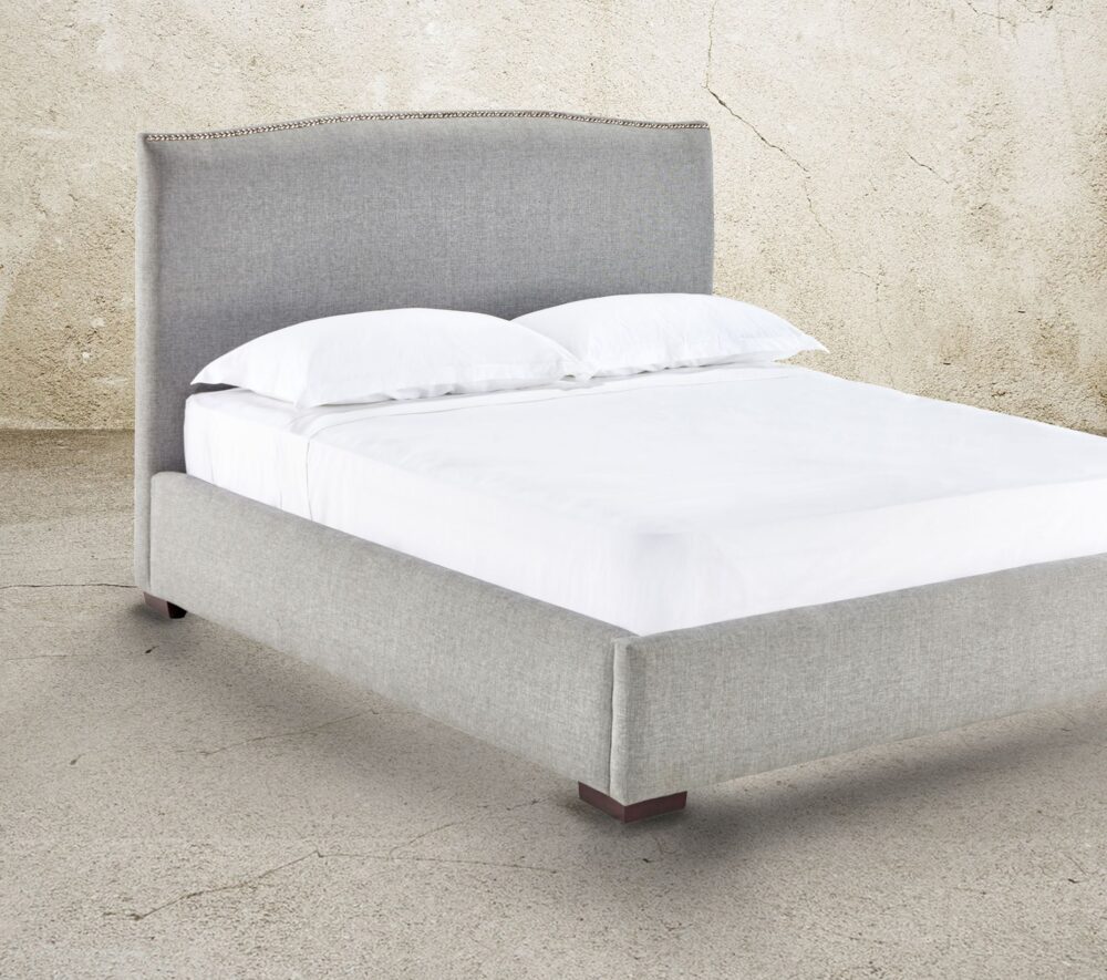 Victoria Curved Upholstered <span class="color">Comfort Grey</span>
